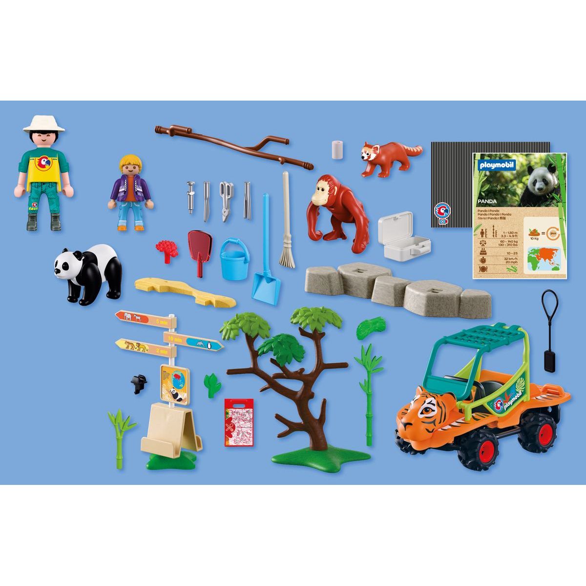 PLAYMOBIL® 72072 Vozidlo ošetřovatele zvířat