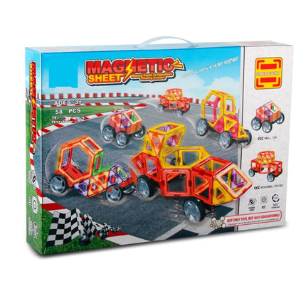 Sparkys Magnetická stavebnice 58 ks