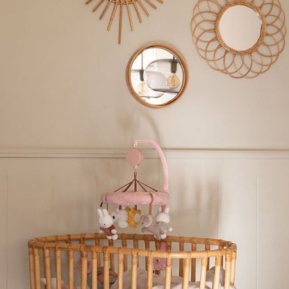 Little Dutch Hudební kolotoč Miffy Fluffy Pink