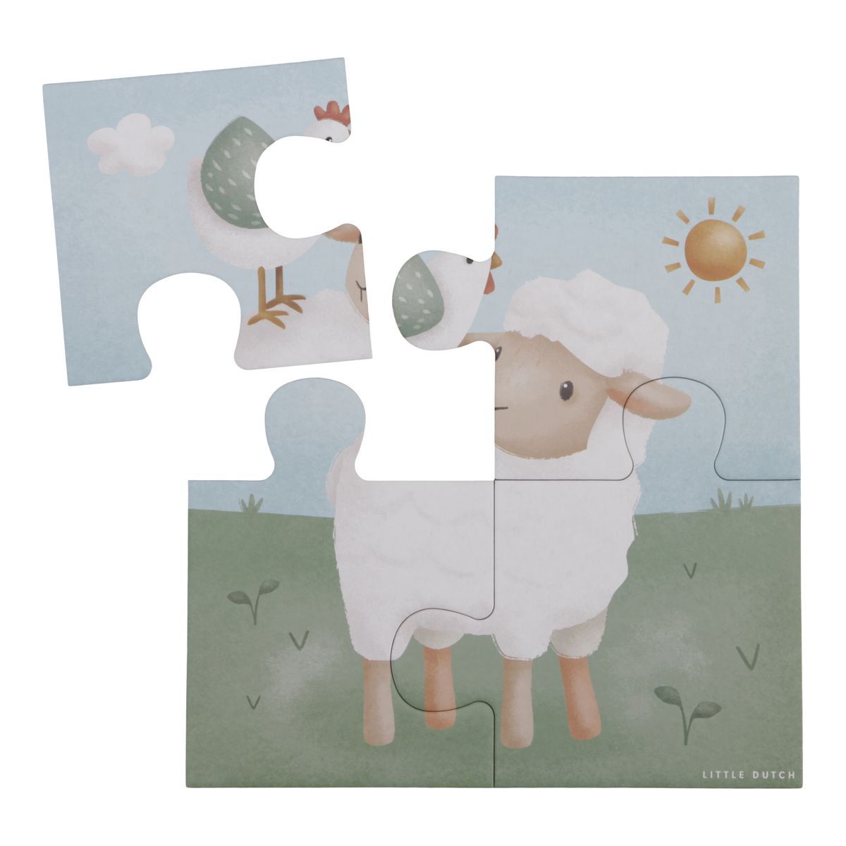 Little Dutch Puzzle 4v1 Farma