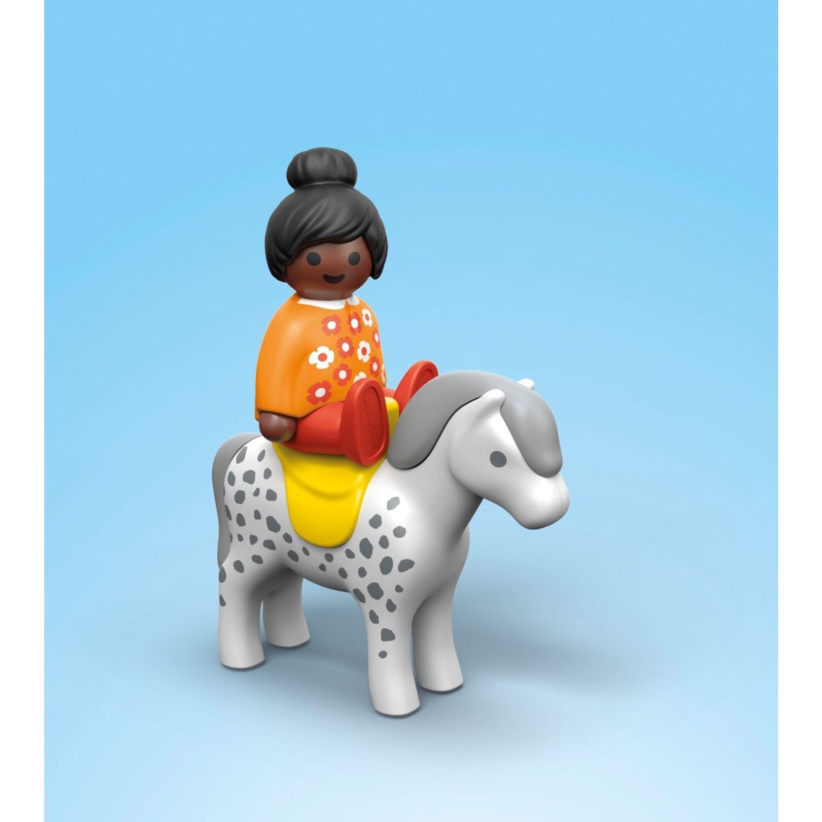 PLAYMOBIL® 71690 1.2.3: Ustájení zvířat s dávkovačem krmiva