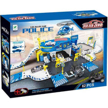 Alltoys Policejní stanice hrací set 62 ks