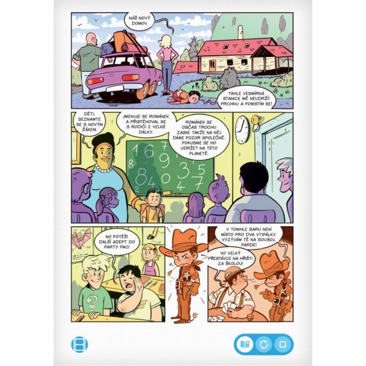 Albi Kouzelné čtení Komiks Parta Pac