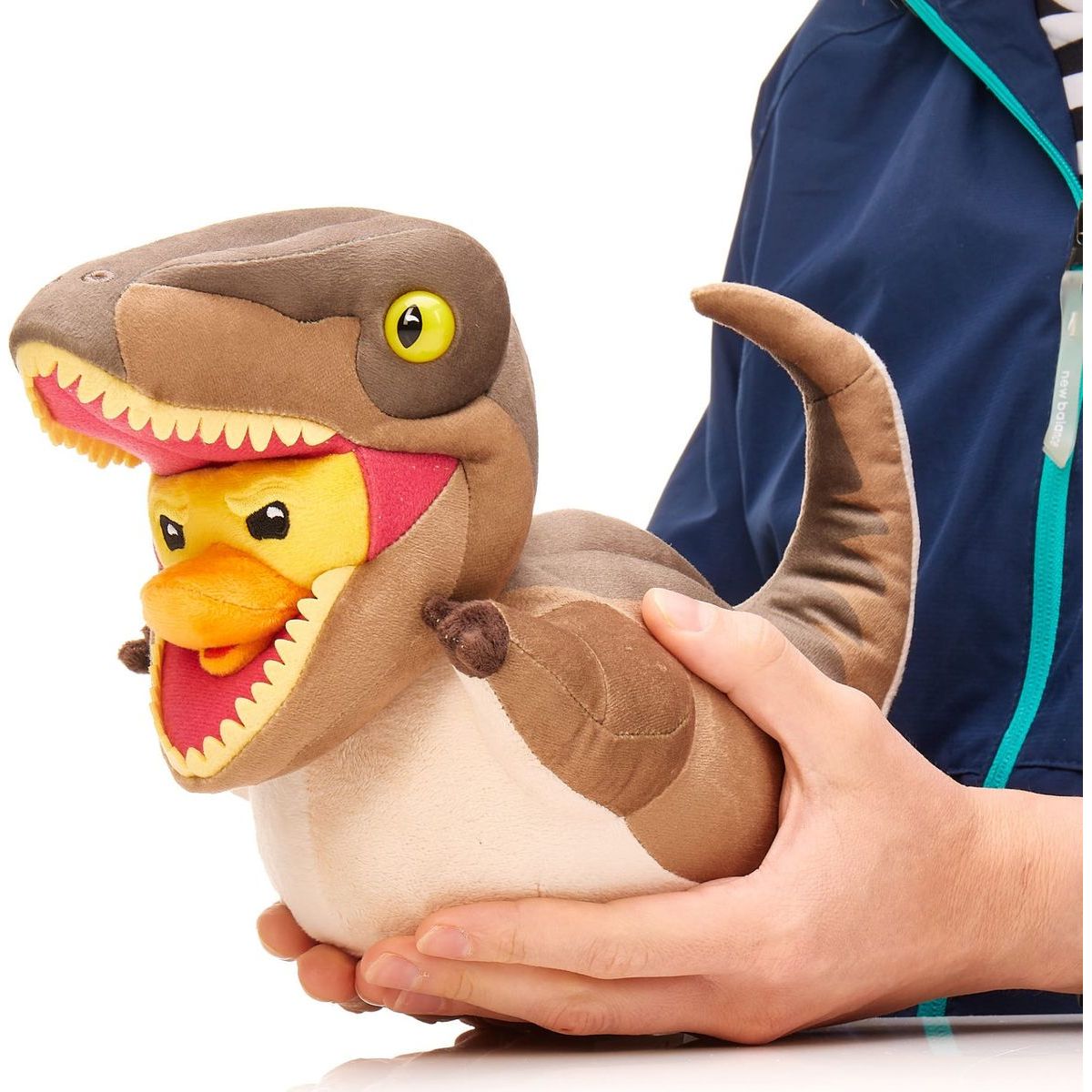 Tubbz kachnička plyšová Jurský Park - Velociraptor