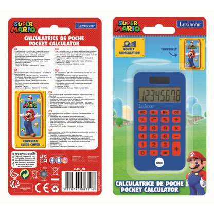 Lexibook Kapesní kalkulačka Super Mario