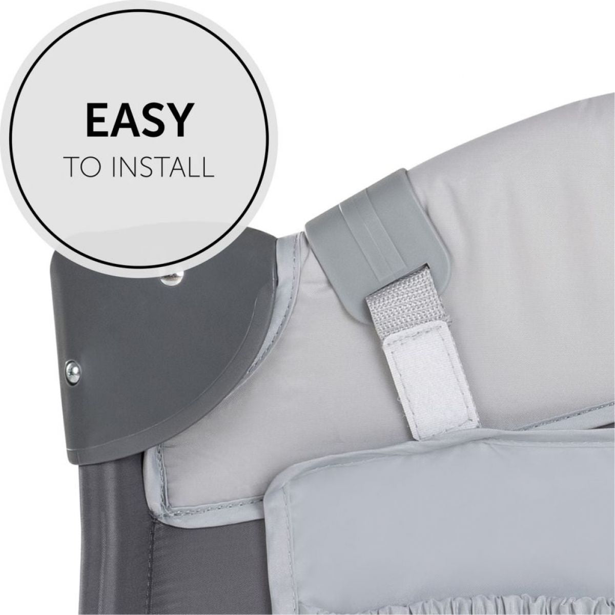Hauck Organizér na postýlku nebo ohrádku Hang Me, grey