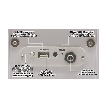 Lexibook iParty bluetooth reproduktor s mikrofonem