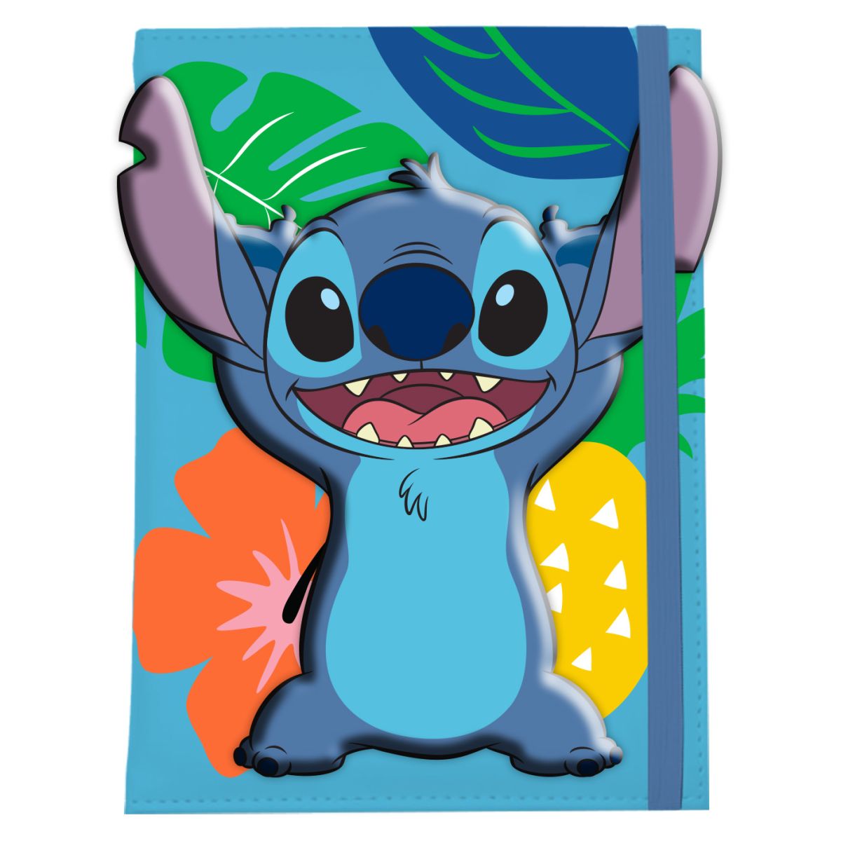 Pyramid International Lilo a Stitch 3D blok premium modrý