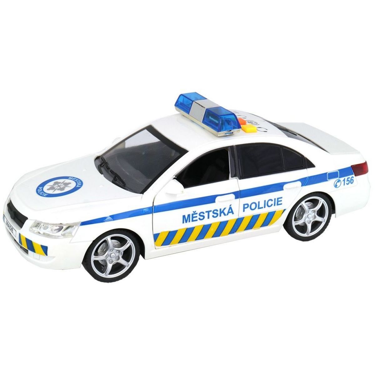 Auto Městská policie CZ design s českým hlasem