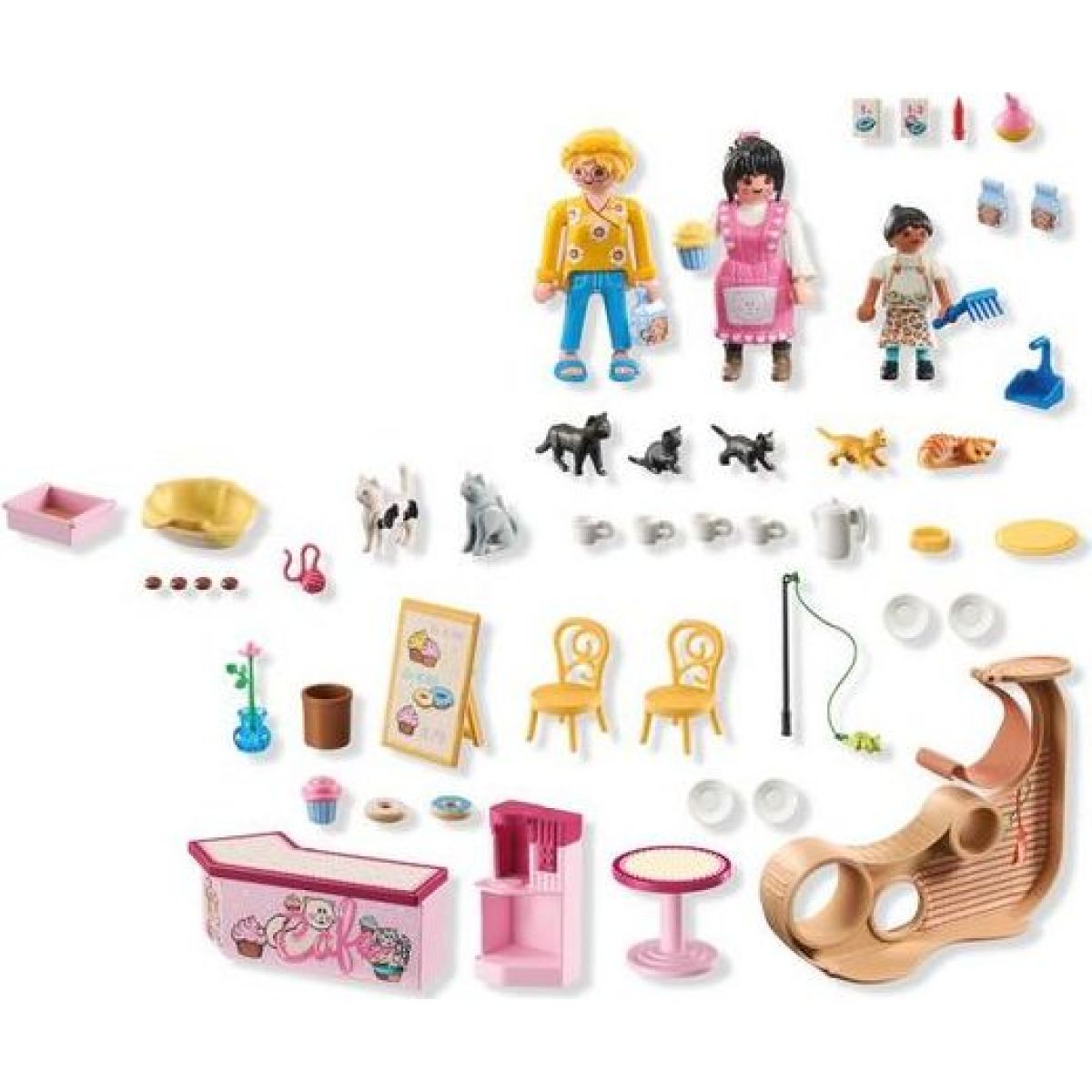 Playmobil 71744 Kočičí kavárna