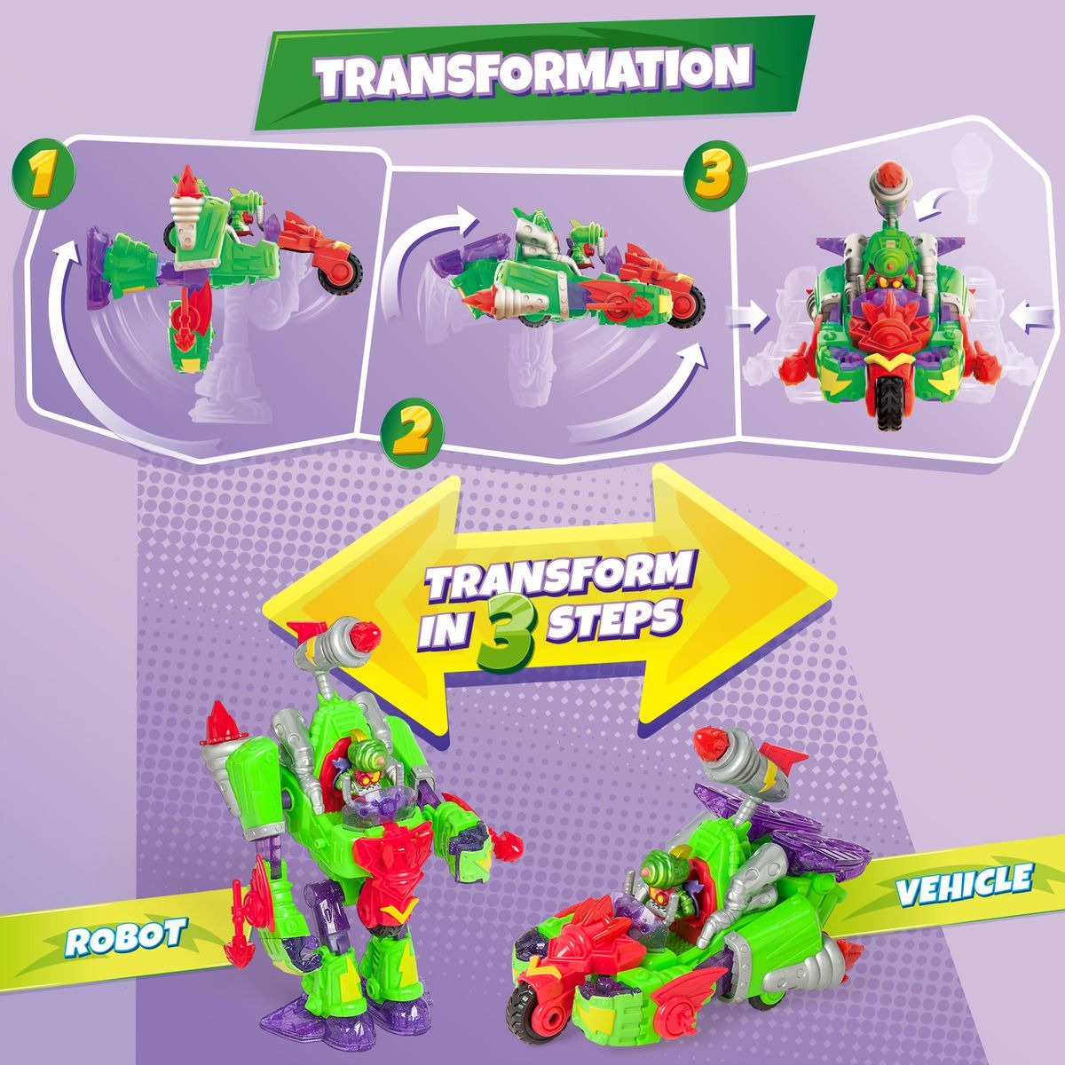 SuperThing S - Herní sada Turbo Warrior Speed