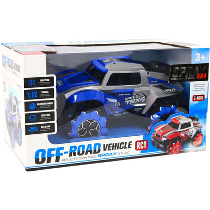 Sparkys RC Auto OFF ROAD 1:12 s efektem kouře modré