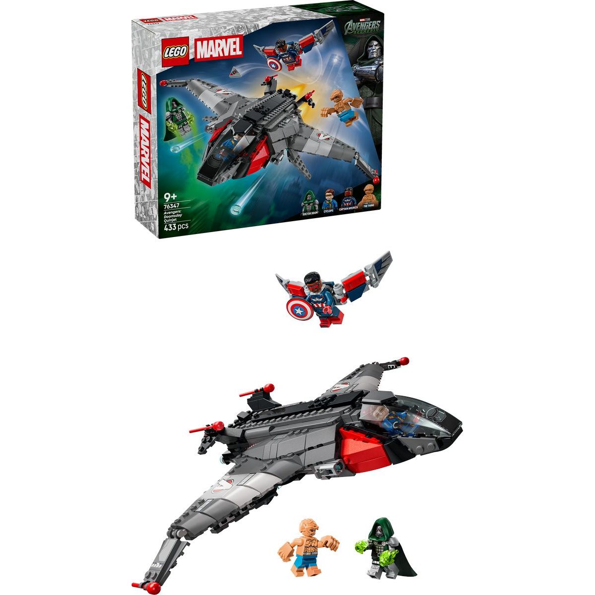LEGO® Marvel 76347 Avengers: Doomsday: Quinjet