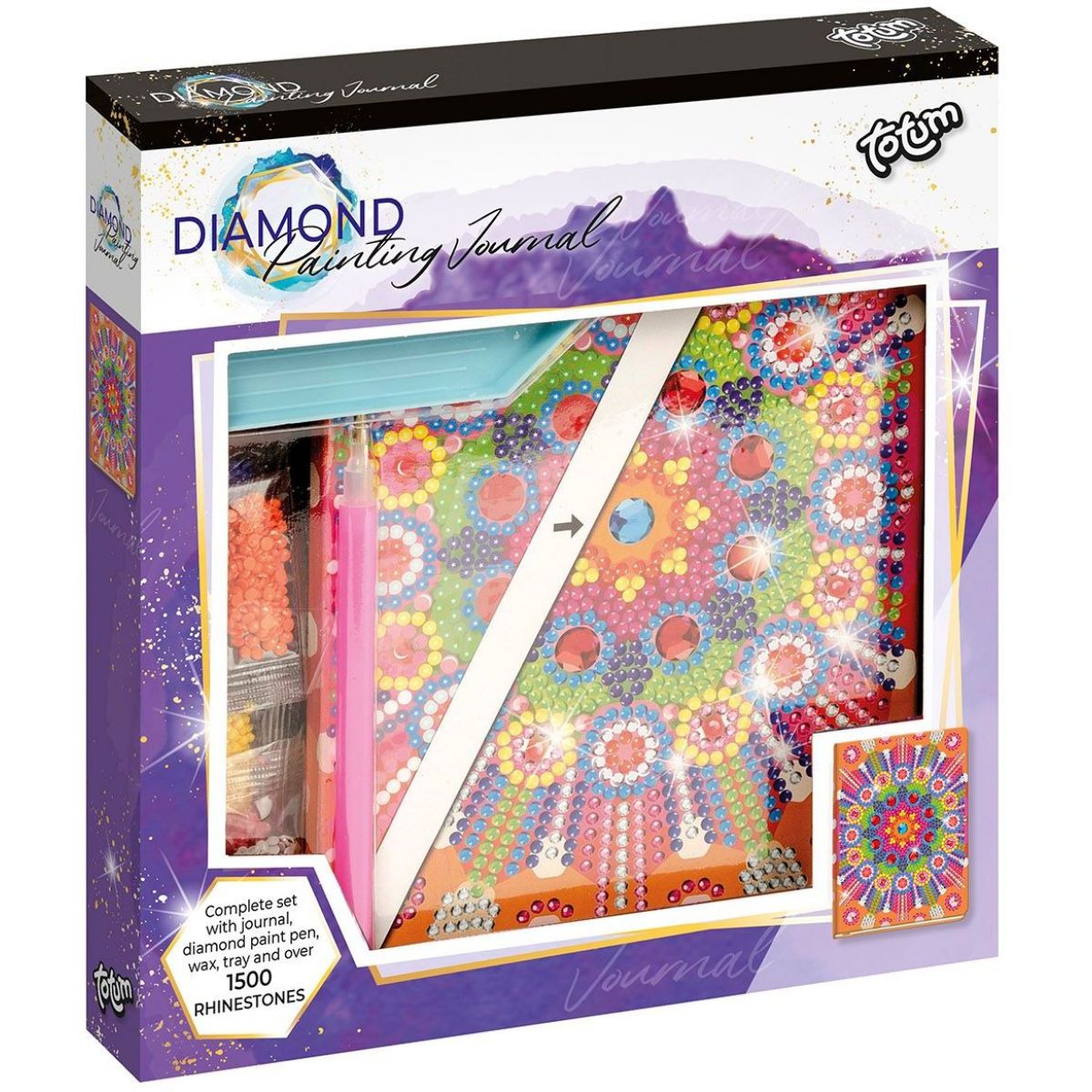 Totum Diamantový deník Mandala