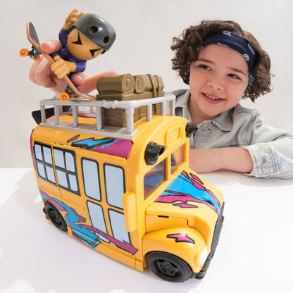 Tech Deck SK8 Crew autobus playset
