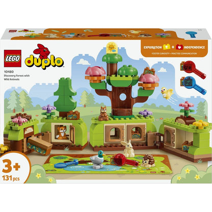 LEGO® DUPLO® 10480 Les plný objevů a divokých zvířátek
