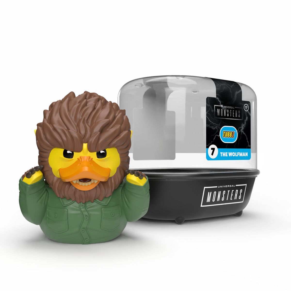 Numskull Tubbz kachnička Monsters Wolfman (první edice)