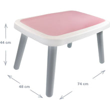 Mochtoys Skandinávský stůl bílo-růžový