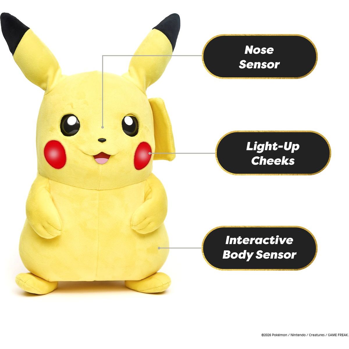 Pokémon Pikachu Puppetronic by RealFX Interaktivní plyšák