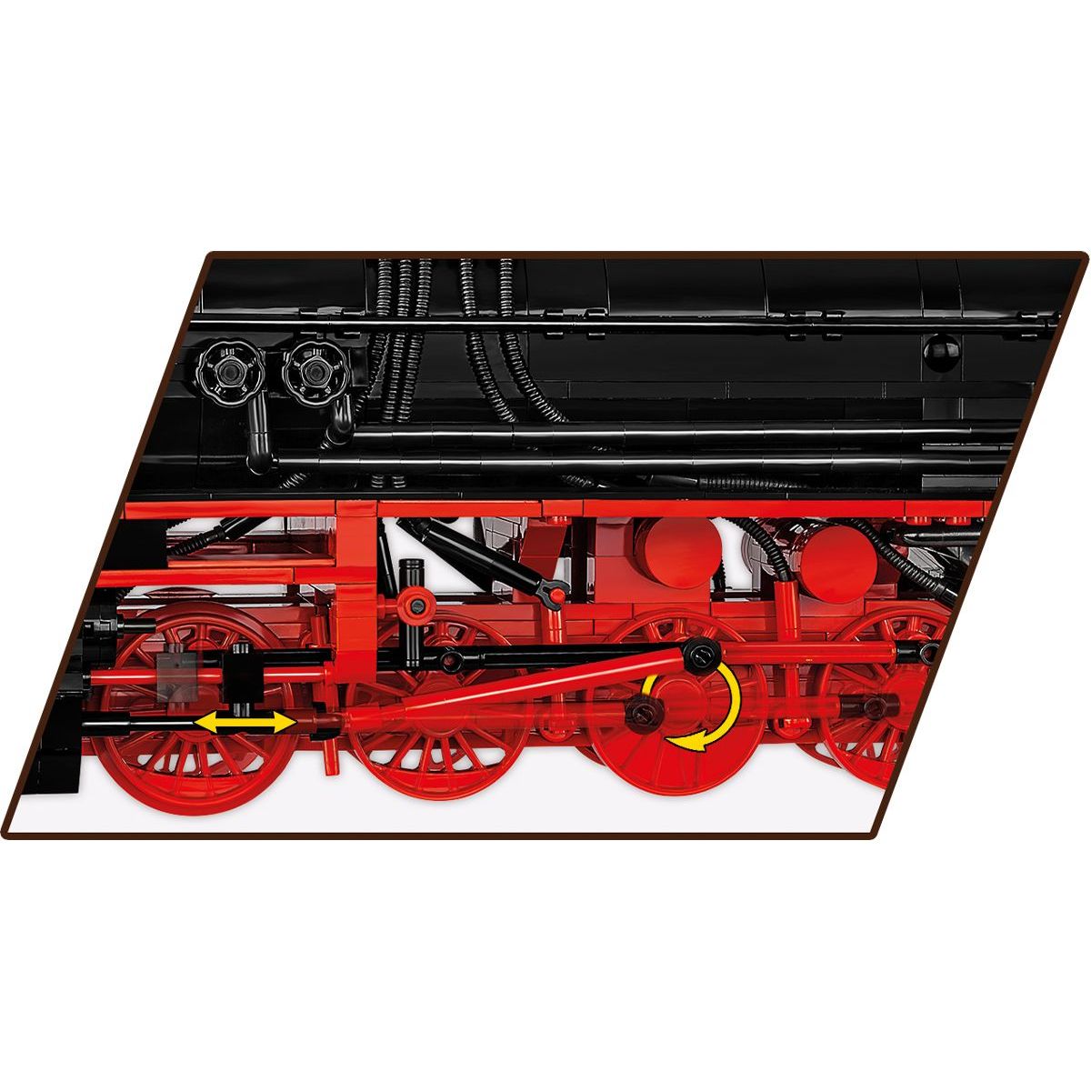 Cobi 6283 II. světová válka Parní lokomotiva DRB Class 52_TY-2
