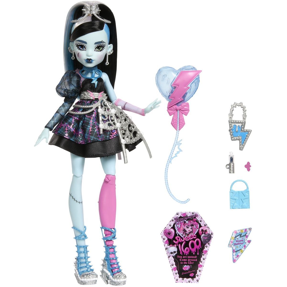 Monster High panenka děsivě sladká oslava Frenkie Stein