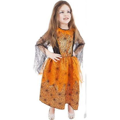 Rappa Karnevalový kostým čarodějnice halloween 105 - 116 cm vel. S