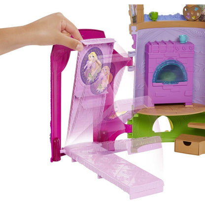 Mattel Hrací sada Věž s panenkou Popelka a princ - Poškozený obal