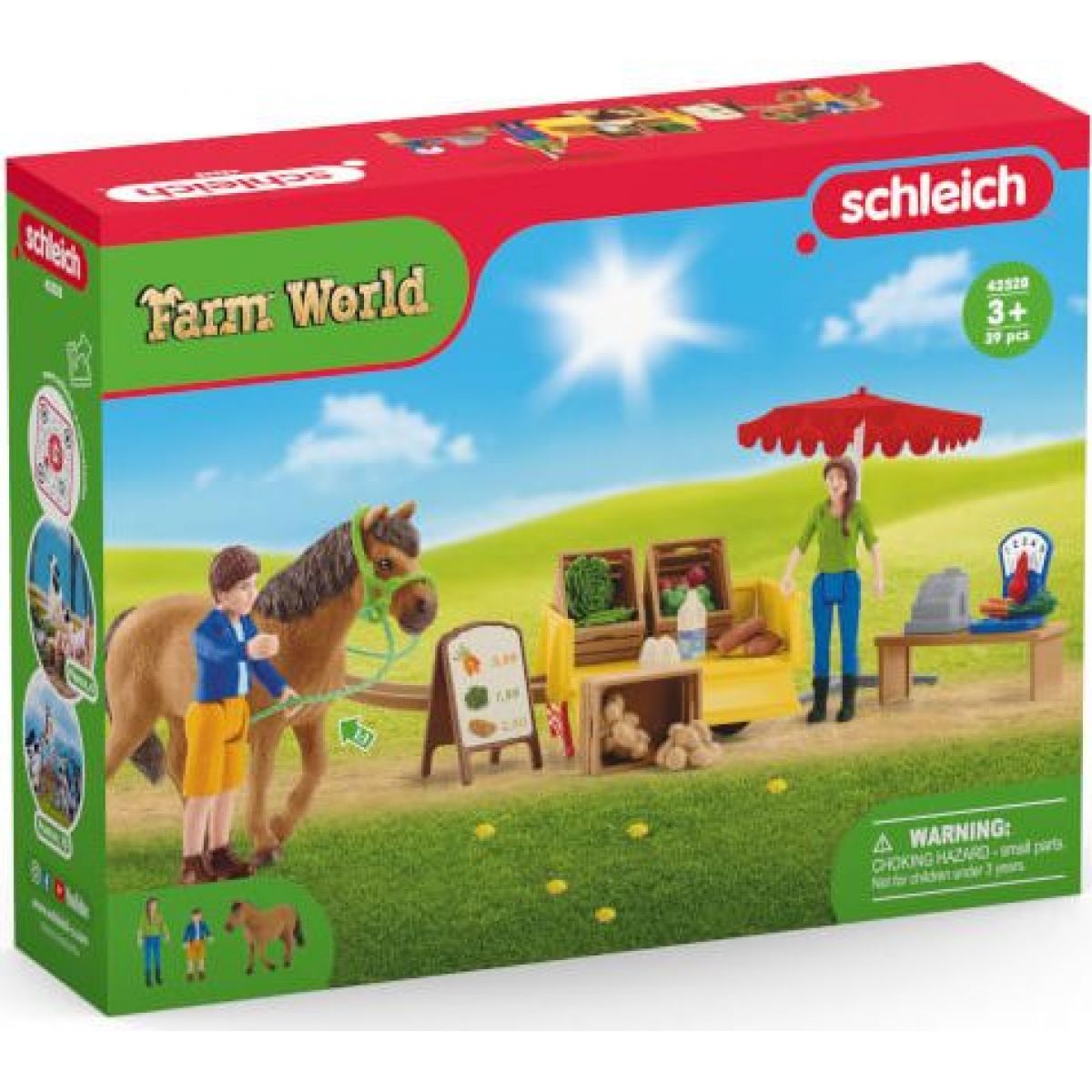 Schleich 42528 Mobilní farmářský stánek