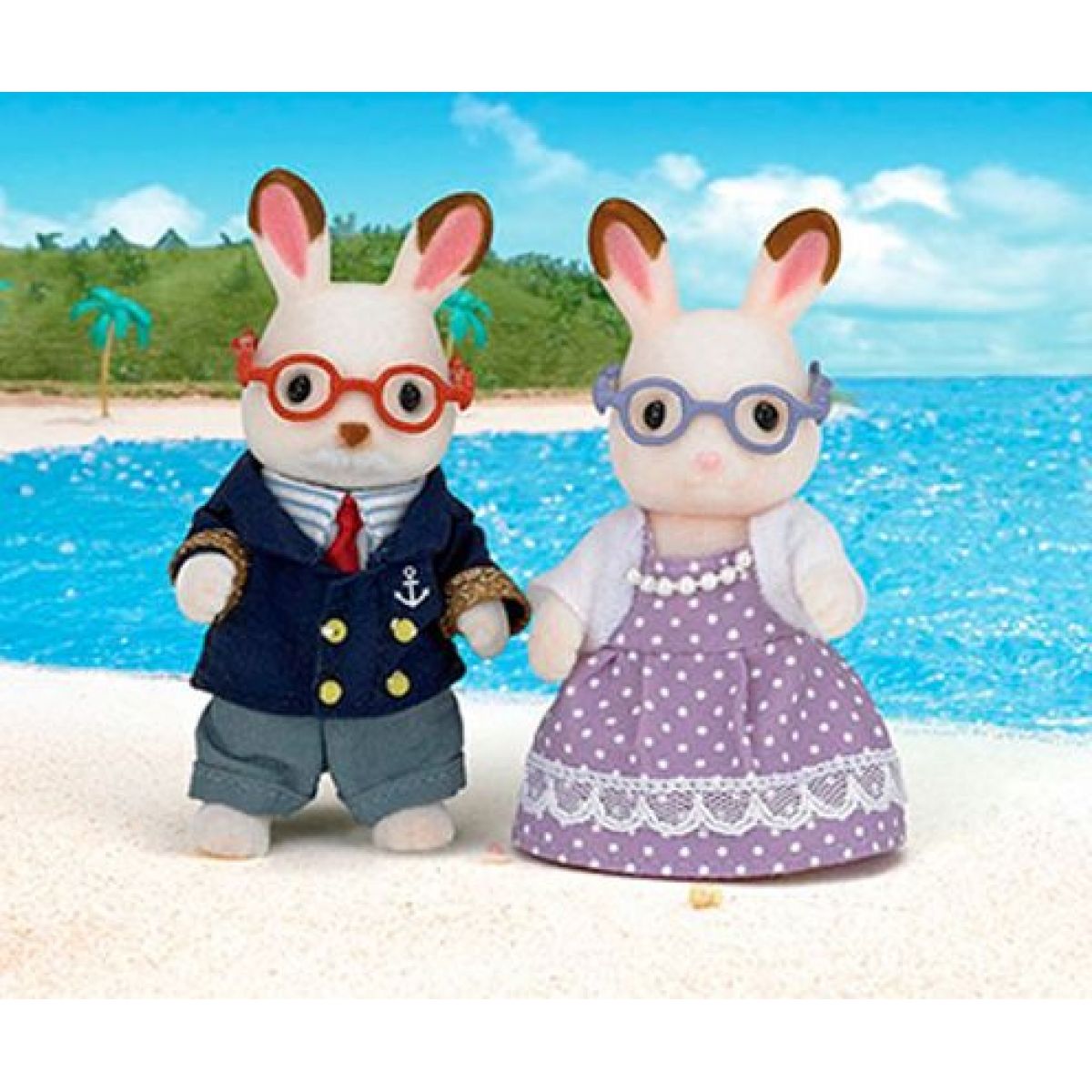 Sylvanian Families Babička a dědeček chocolate králíci