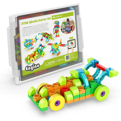 Engino STEM Qboidz Starter Set 139 dílků