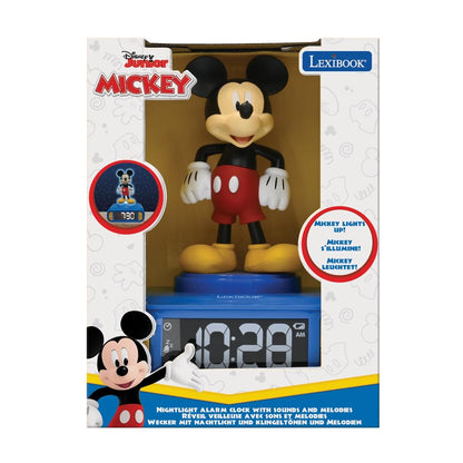 Lexibook Budík Mickey se svítící figurkou