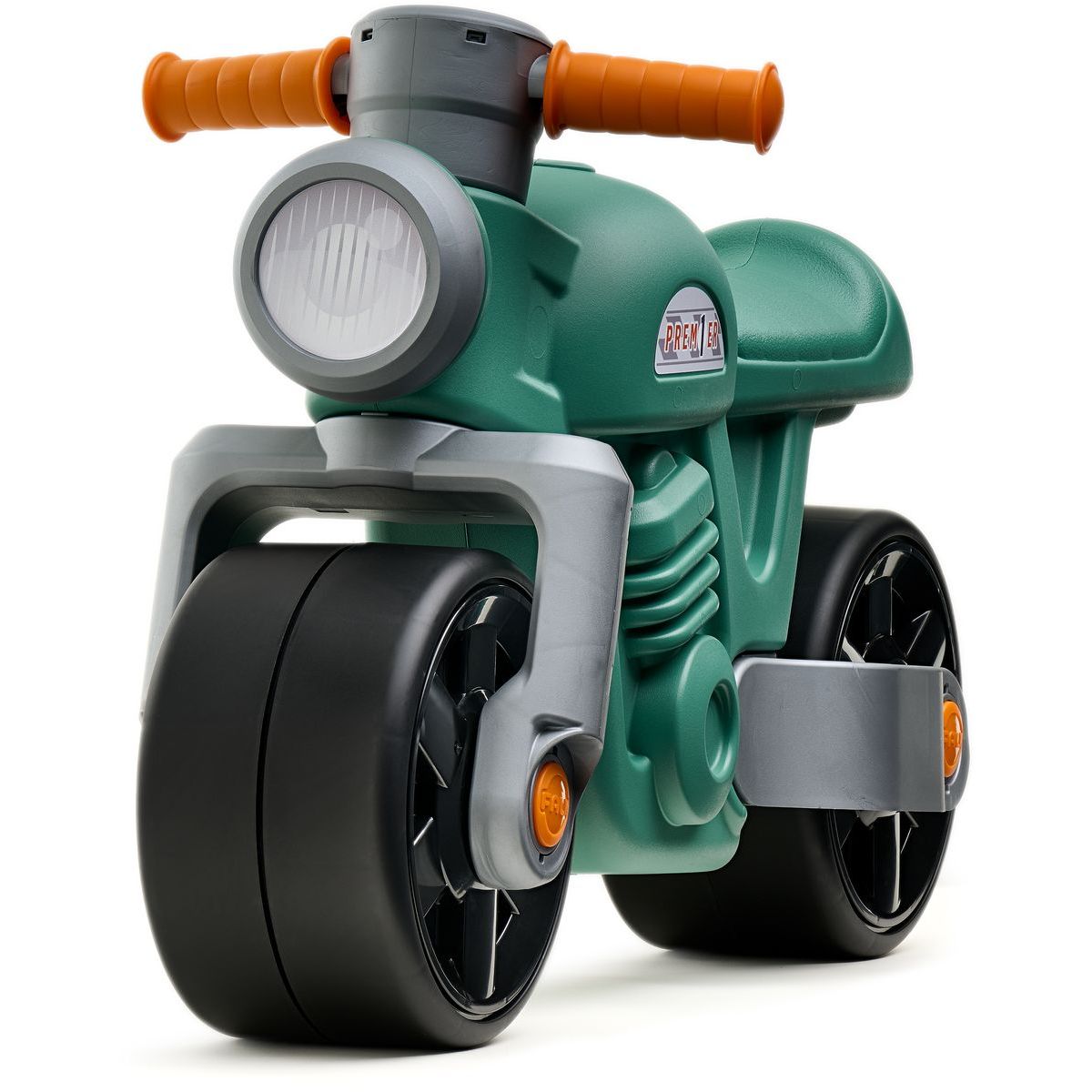 Falk Odrážedlo motorka Premier vintage zelené