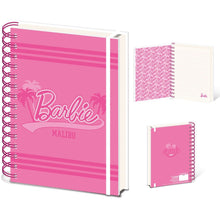 Barbie Malibu blok kroužkový A5