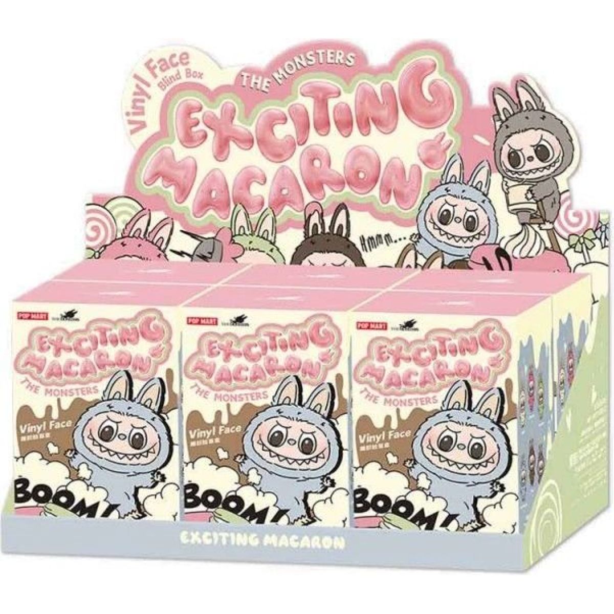 PopMart Labubu The Monsters Exciting Macarons
