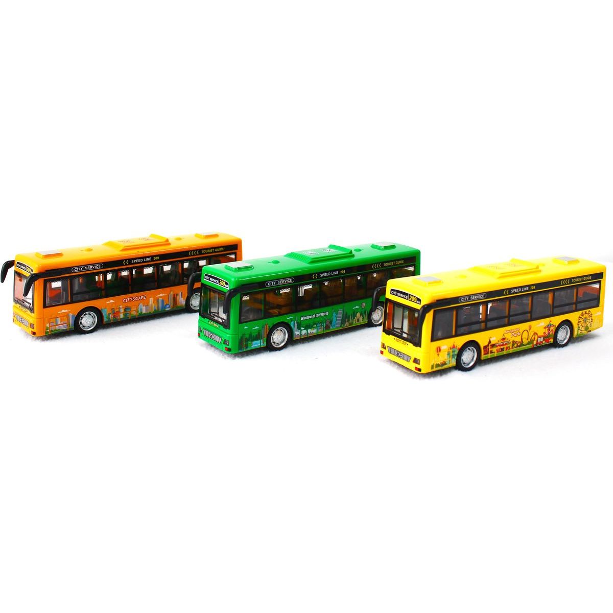 Sparkys Autobus se zvukem a světlem - žlutá
