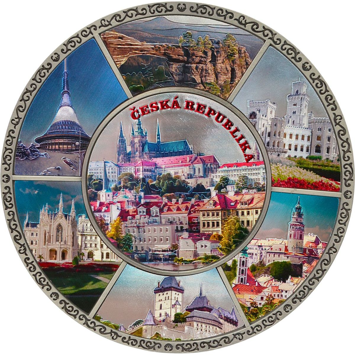 Sparkys Dekorační talíř Česká republika