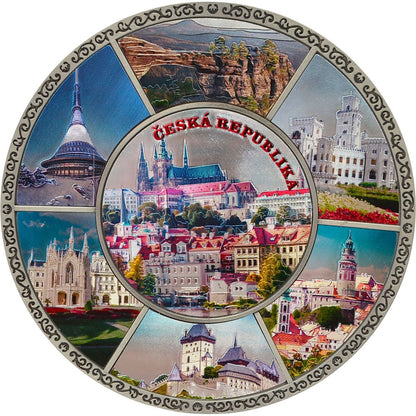 Sparkys Dekorační talíř Česká republika