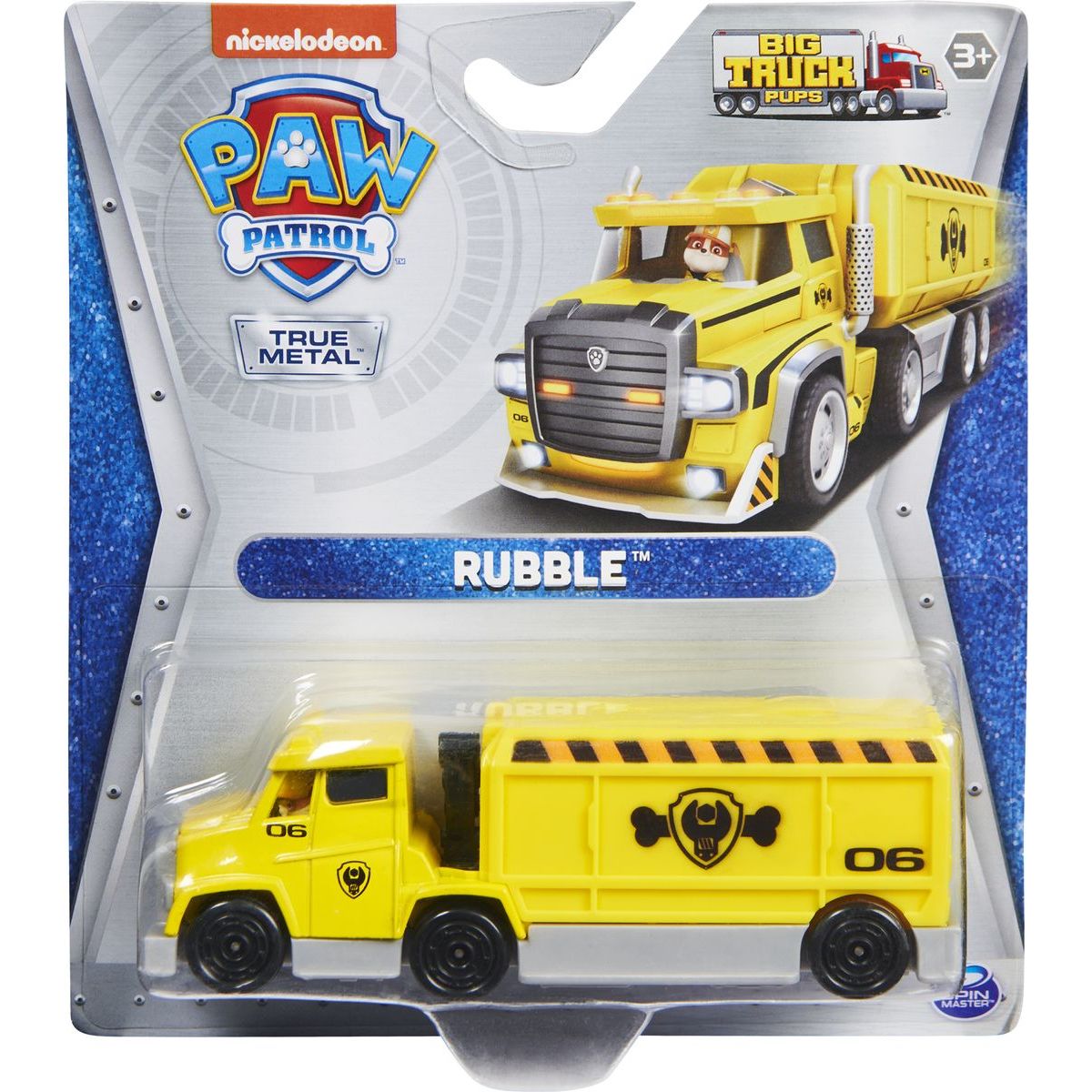 Spin Master Tlapková patrola die-cast Big trucks náklaďáky Rubble