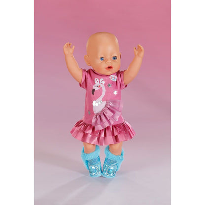 BABY born Třpytivé boty 43 cm modré