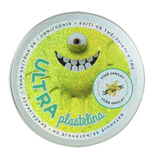 Ultra Plastelína s vůní a glitry - Svítící ve tmě 50 g - zelený čaj