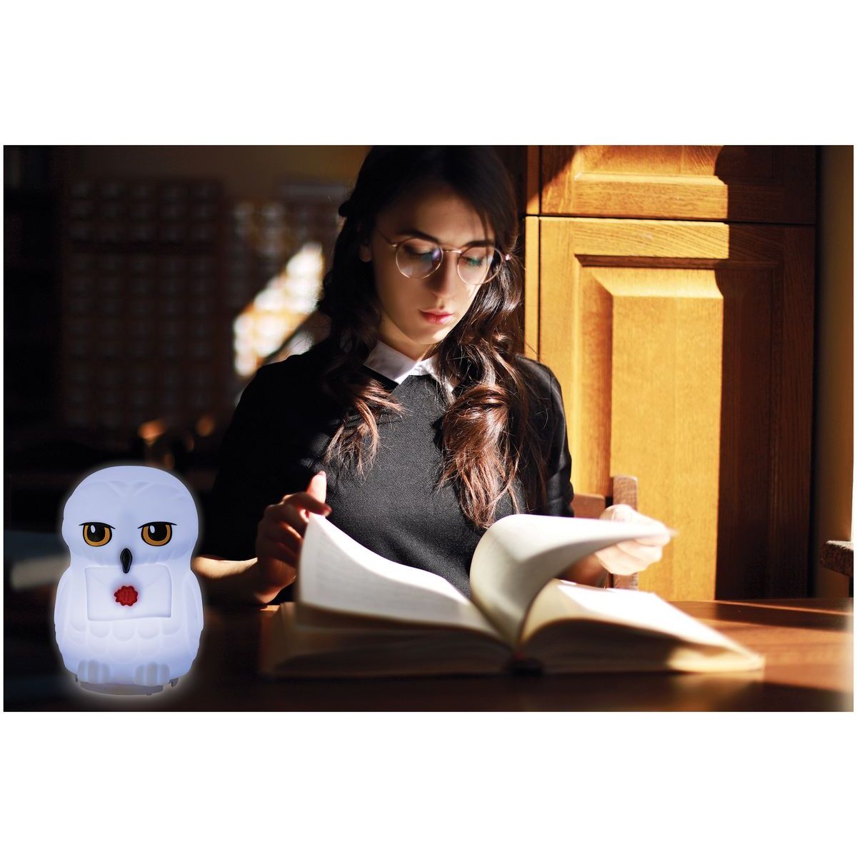 Lexibook Designové noční světlo LED 3D Sova Hedvika 20 cm