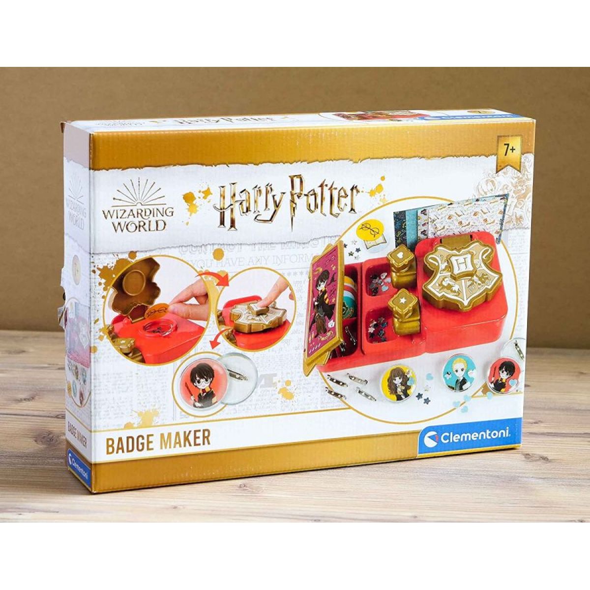 Clementoni Harry Potter výroba odznaků