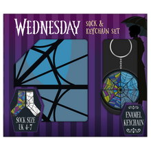 Wednesday dárkový set klíčenka a ponožky