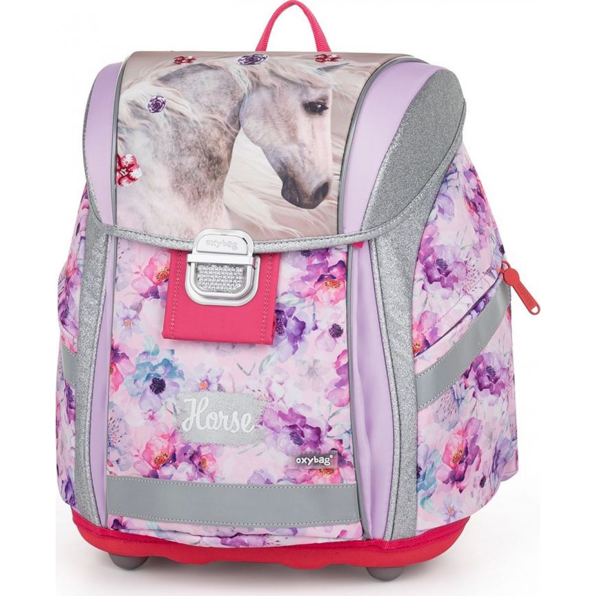 Oxybag Školní set 3 ks Premium light kůň romantic