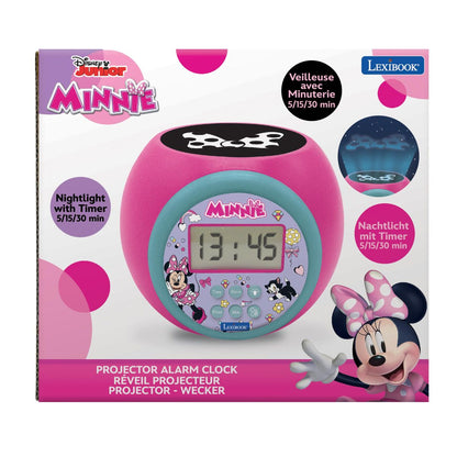Lexibook Budík Minnie se stropním projektorem