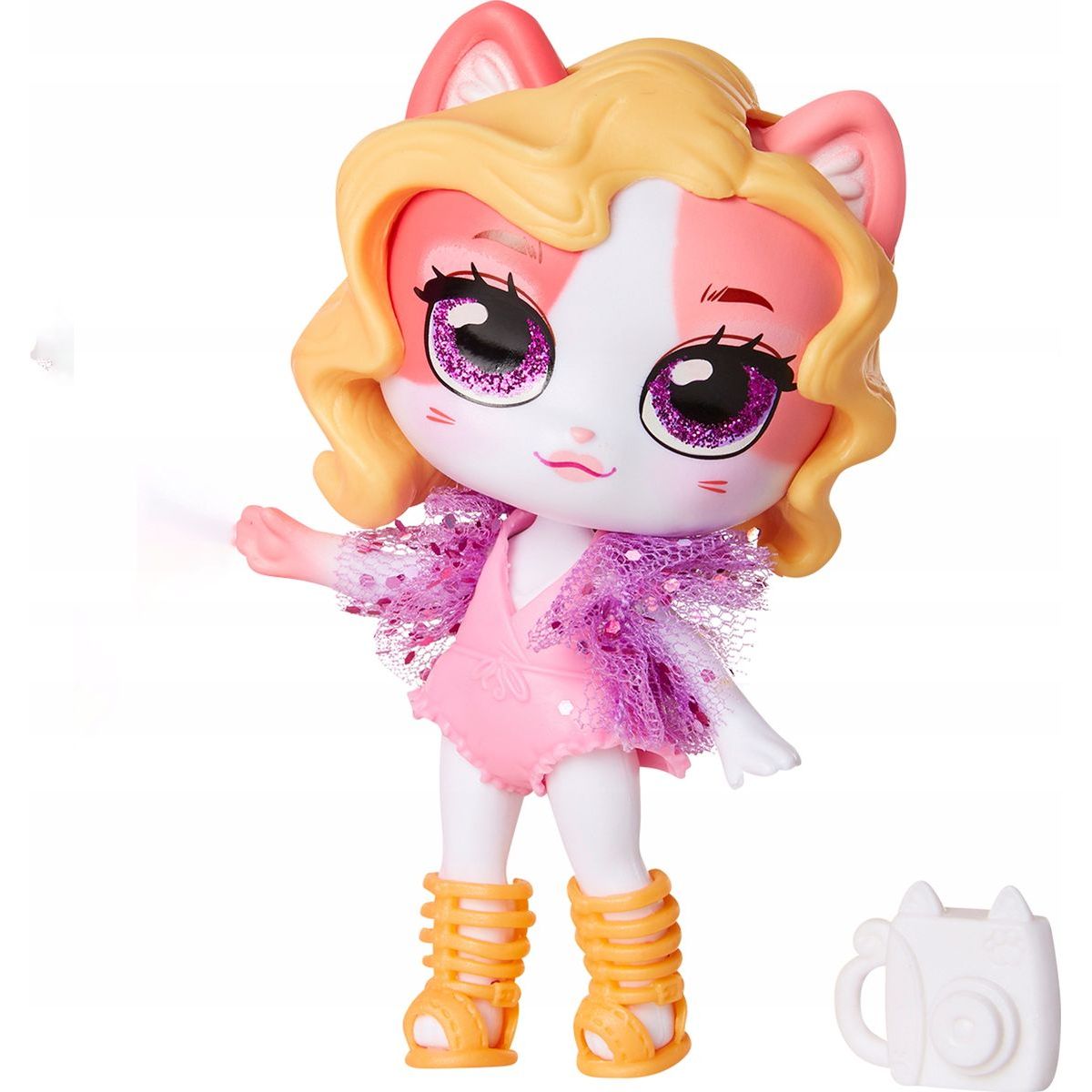 Kitten Catfé kelímek série 2 Oranžový