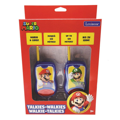 Lexibook Vysílačky Super Mario s dosahem 200 m