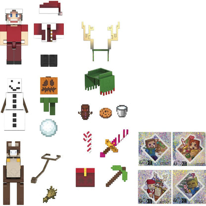 Mattel Minecraft Adventní kalendář 24 okének