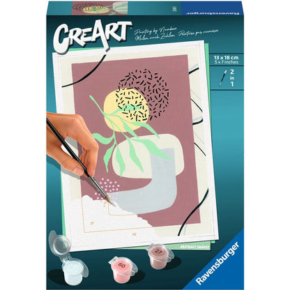 CreArt 235438 Buď šťastný: Abstraktní tvary