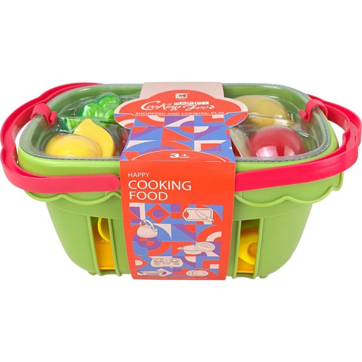 Alltoys Košík s krájecím jídlem 57